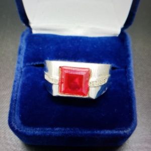 Ruby Crystal Ring